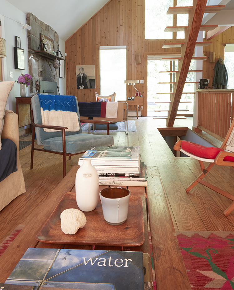 living room at house