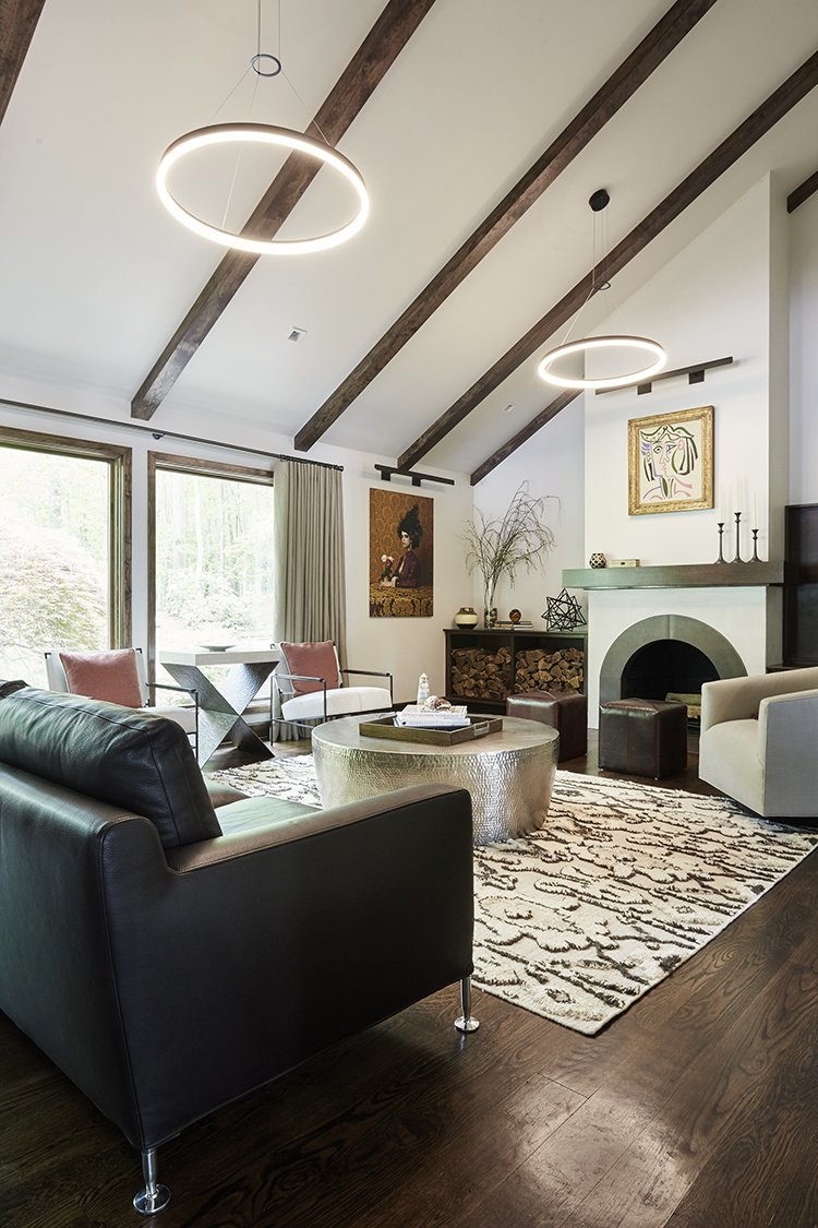 lakeside retreat living room