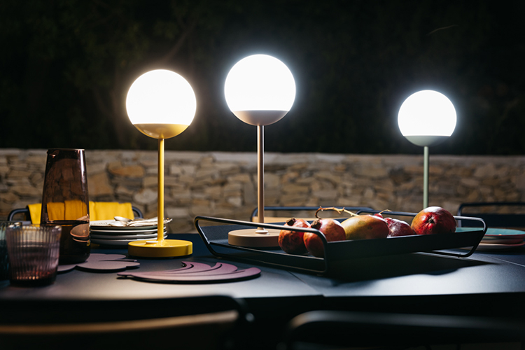 mooon lamp from fermob icff 2019