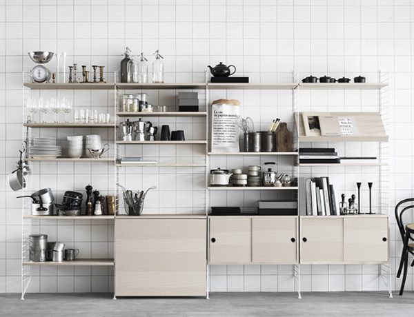 string shelving system