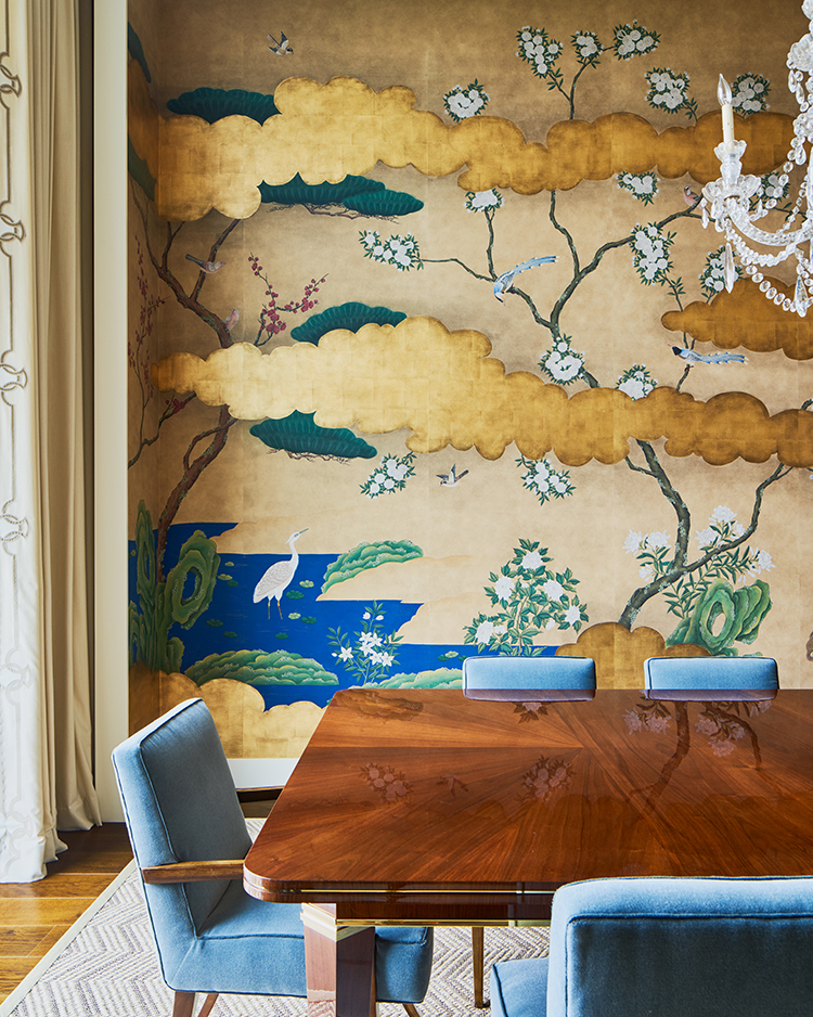 dining rooms mural