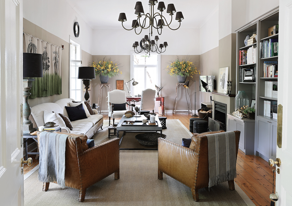 farmhouse living space