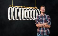 Light Sculpture by Ted Bradley