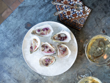 Oysters at Troutbeck