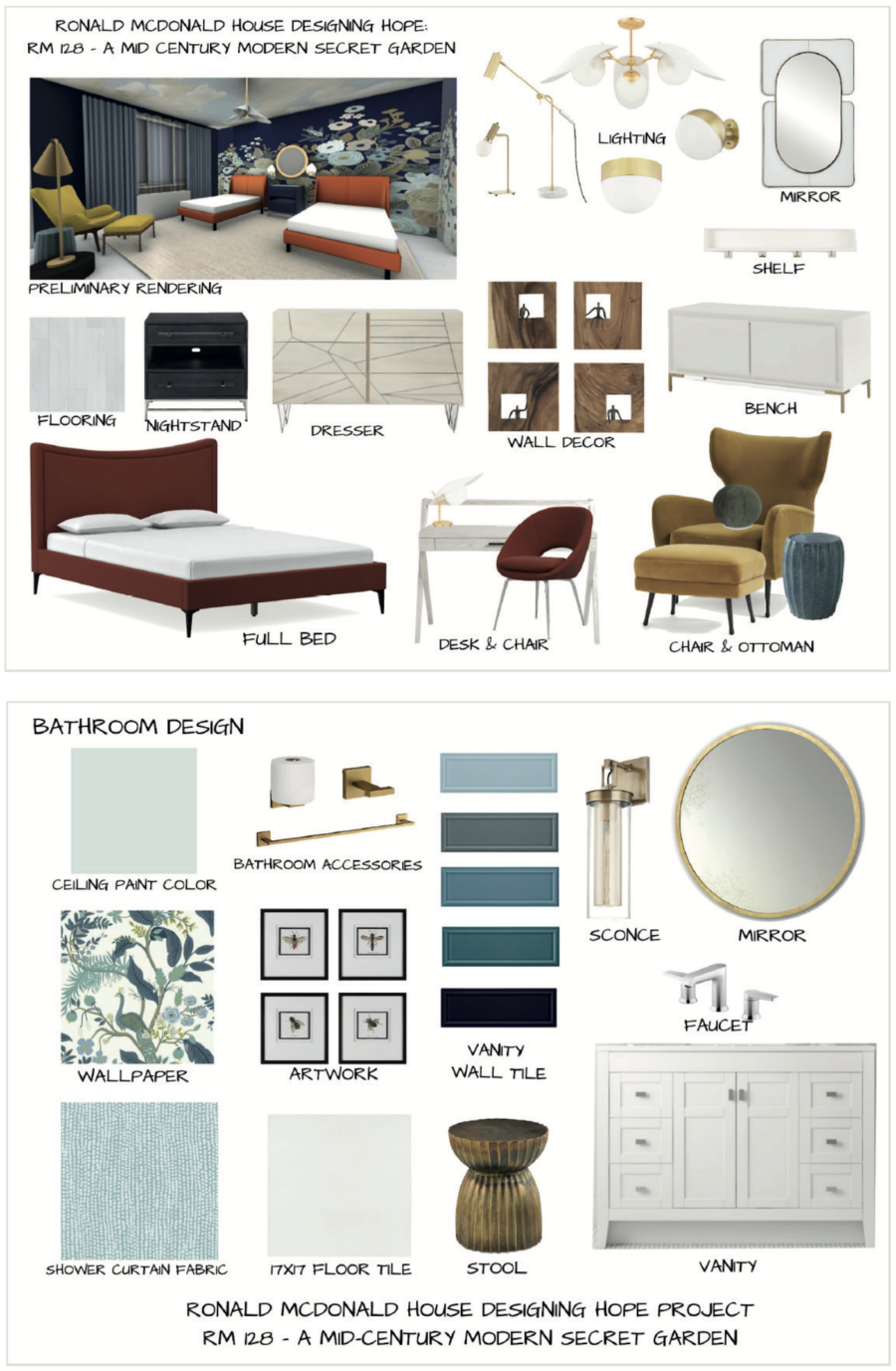 Guest Room 128 By Bold Interior Designs At The 2022 Ronald McDonald ...