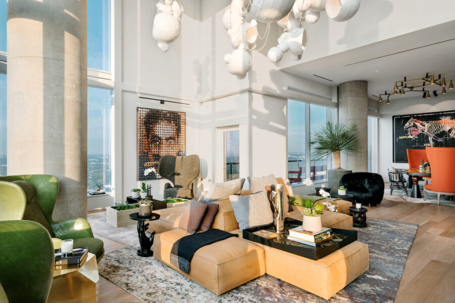 Picture of Thomas Schoos Executes Clever Design in this Austin Penthouse