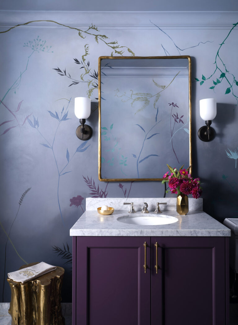 14 Fresh And Unexpected Powder Room Designs