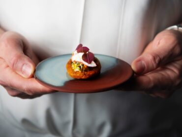 Chef Presents dish by Erin Hupp