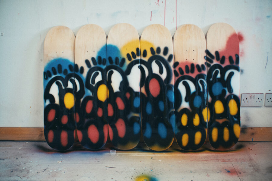 THIS IS NOT ART: The Skateroom Unveils Limited Release With Olaolu Slawn
