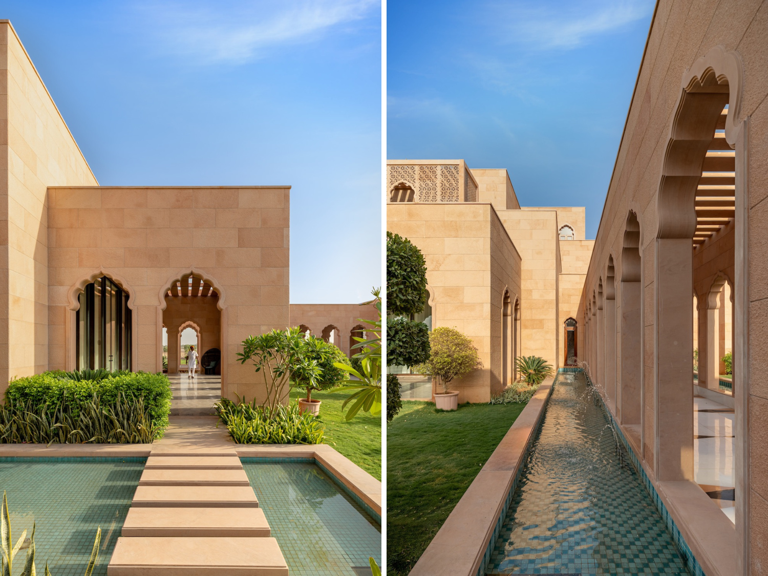 Traditional Architecture Serves A Cooling Purpose In This Home From Sanjay  Puri Architects - aspire design and home, image size:1500x1125