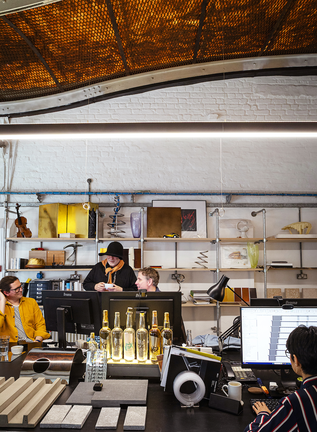 aspire Archetypes: Tour The Bohemian Apartment And Nearby Studio Of Ron Arad