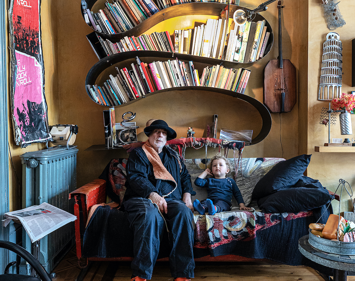 aspire Archetypes: Tour The Bohemian Apartment And Nearby Studio Of Ron Arad