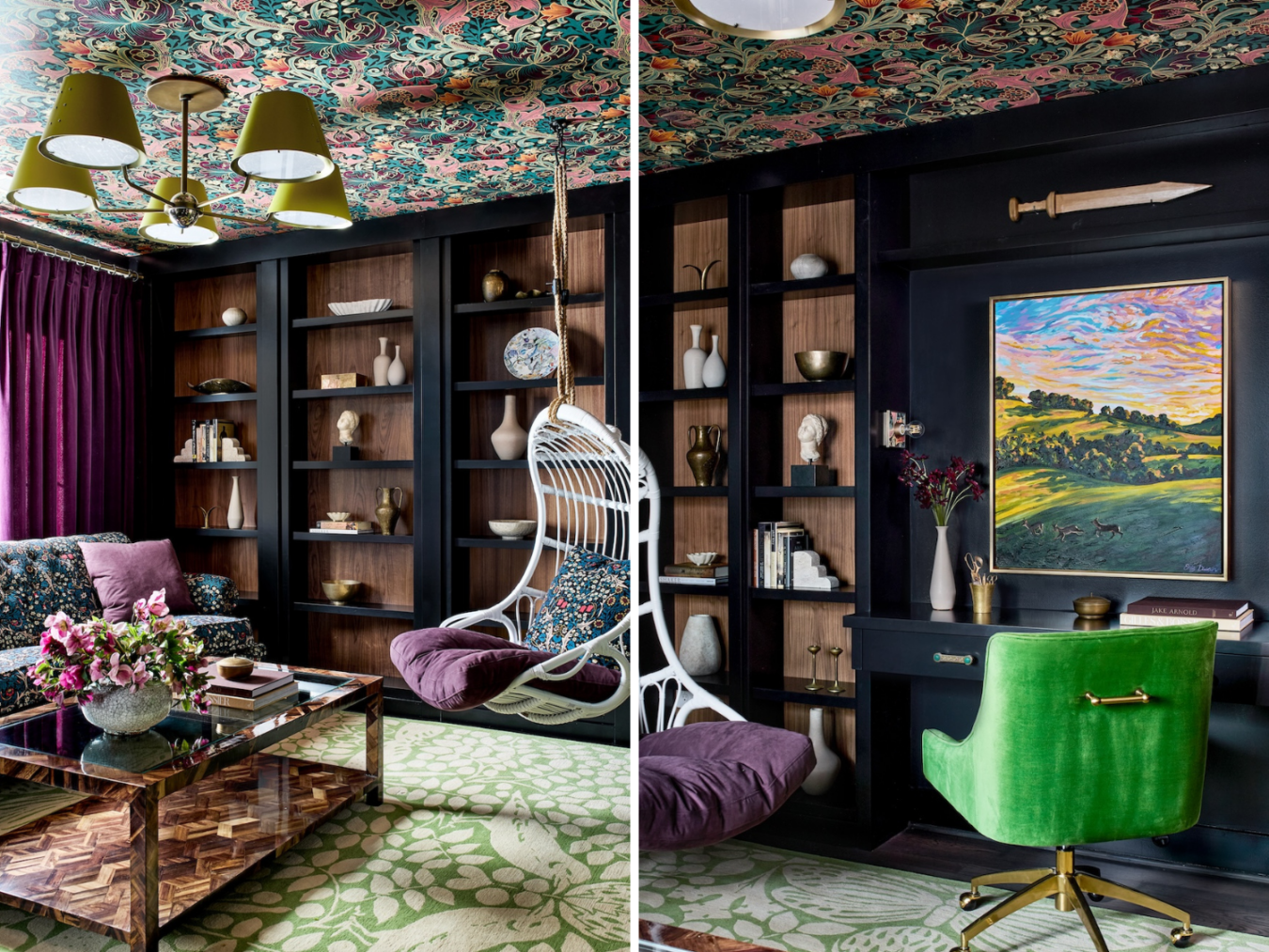 Julia Rose Interiors Designs A Moody Home Tailored To A Client's ...