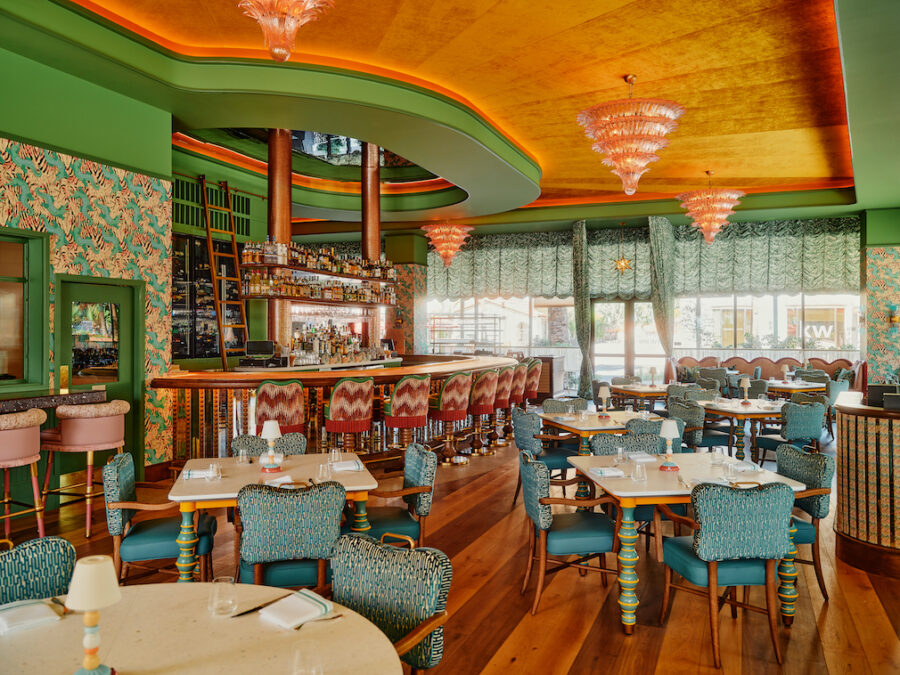 More Is More At Bar Issi In Palm Springs - aspire design and home